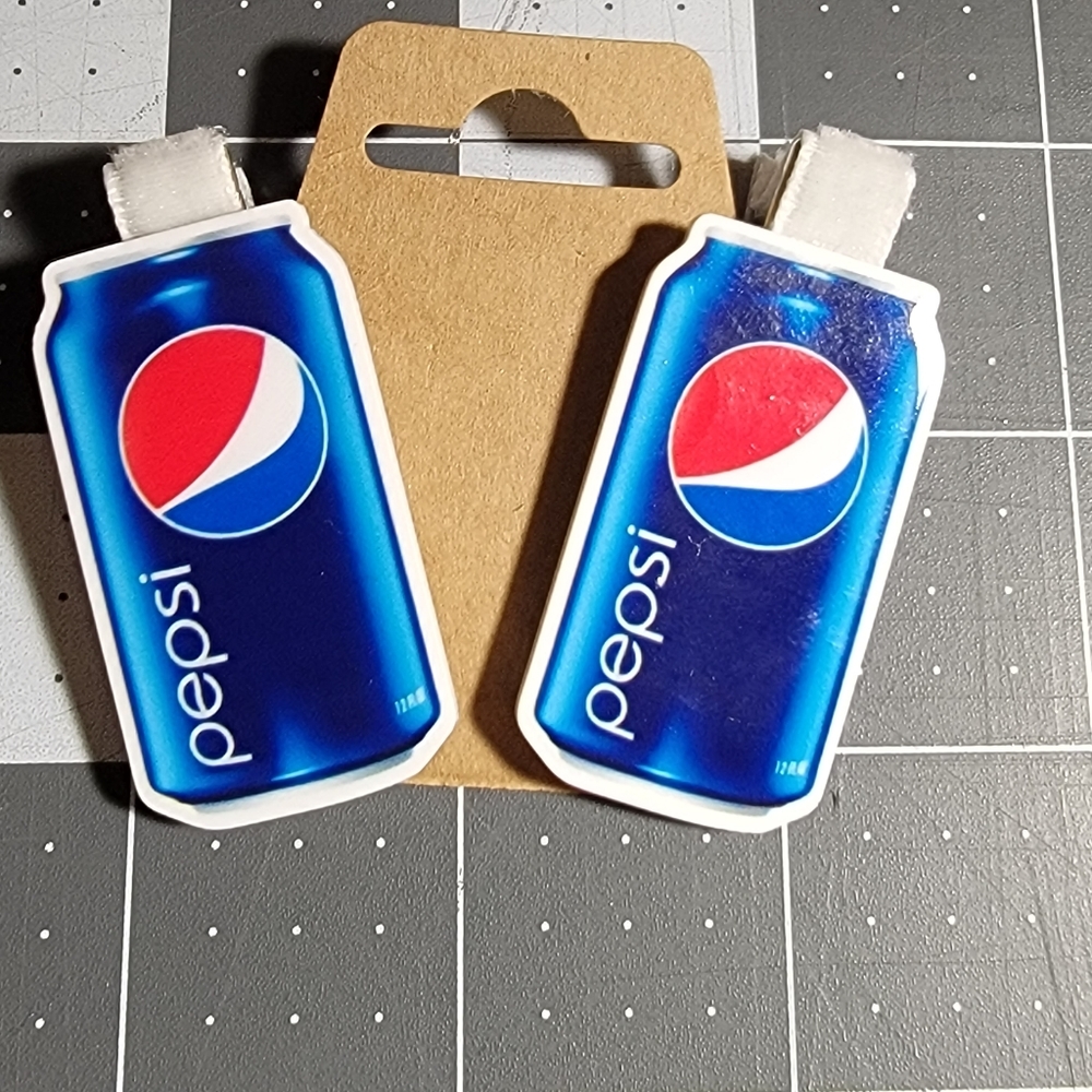 Set of Pepsi hairclips